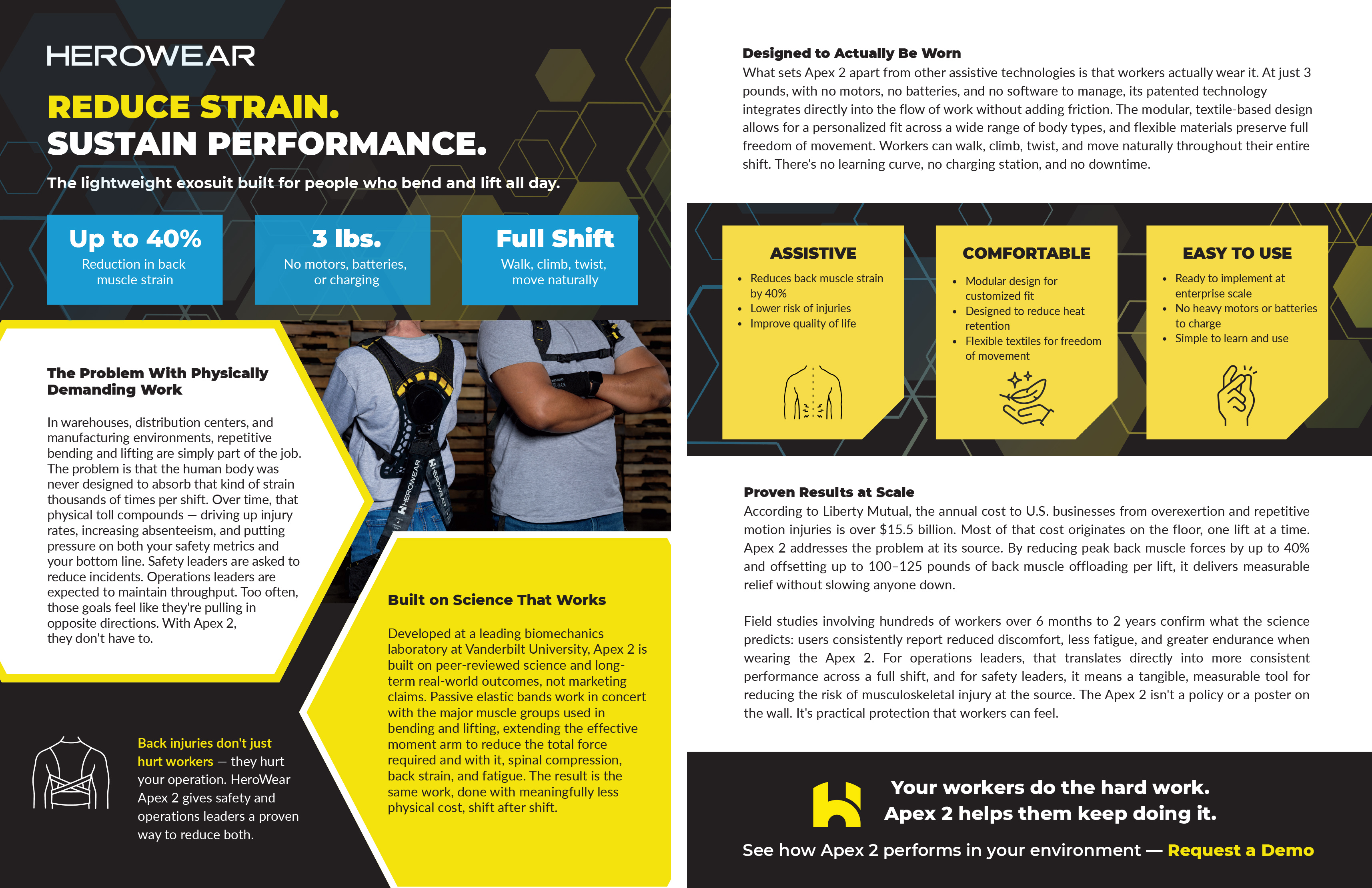 HeroWear One-Pager